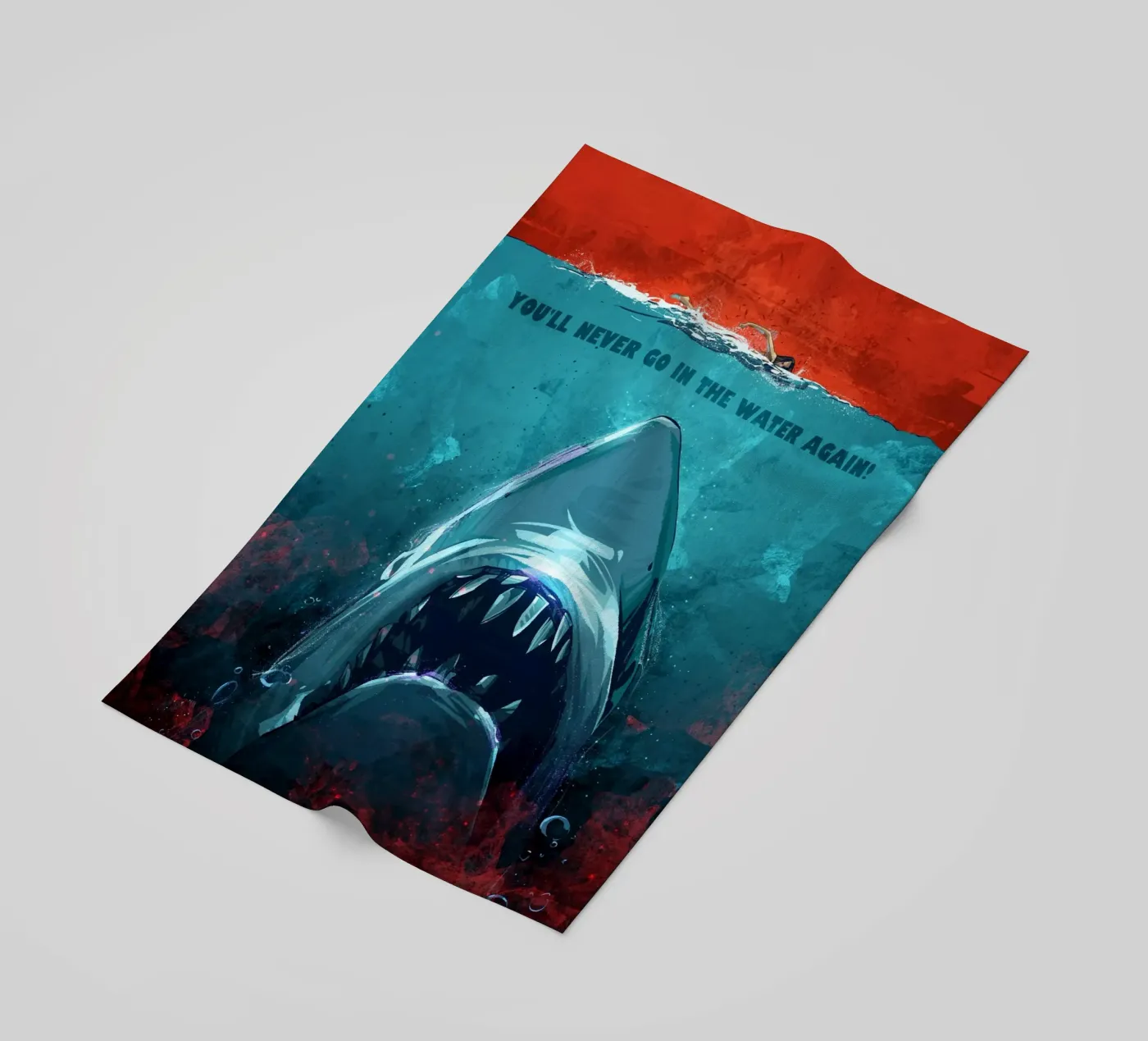 Jaws strandhanddoek van nabakumov