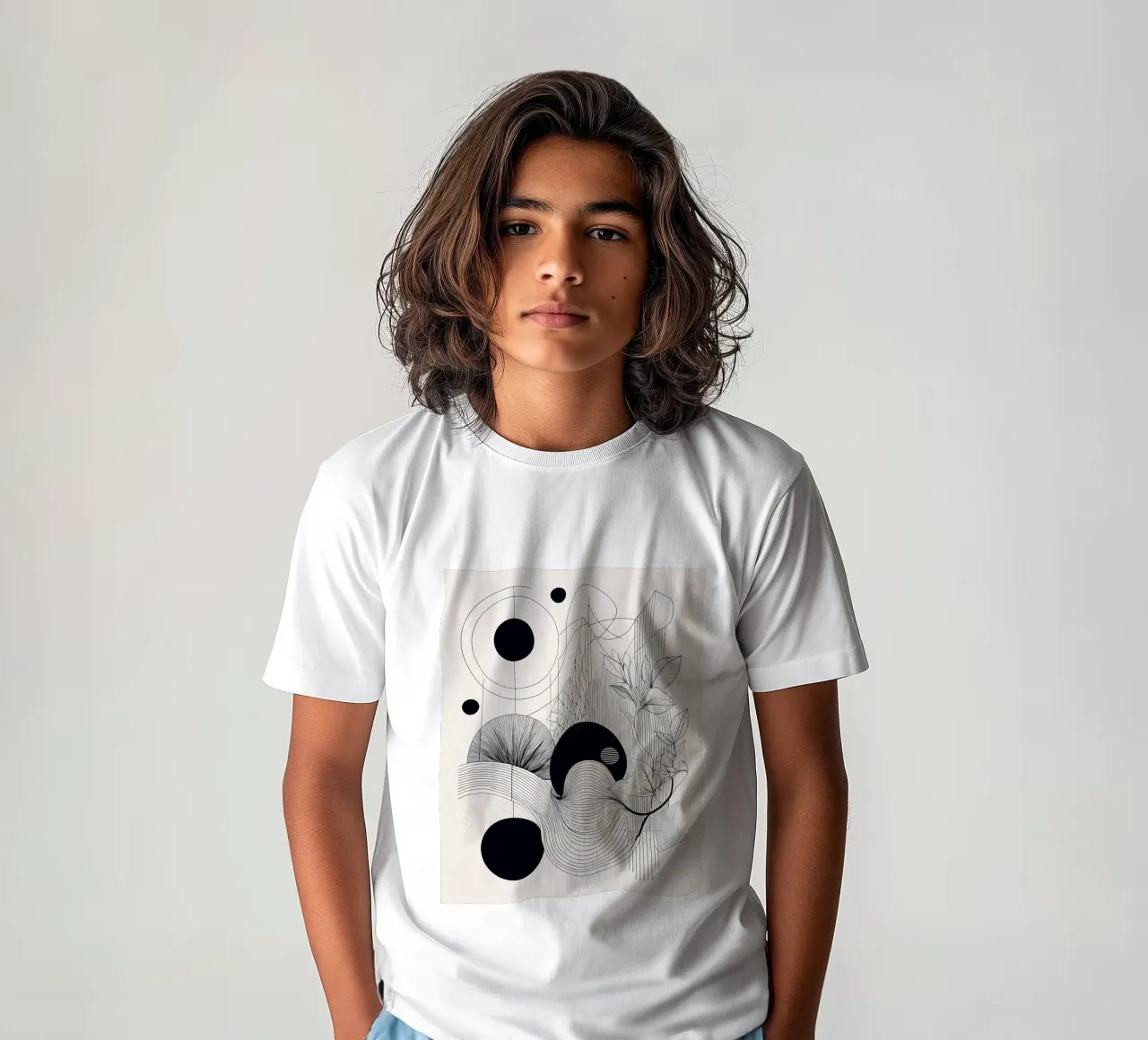 Harmonie géométrique t-shirt enfant de Artistic-shop