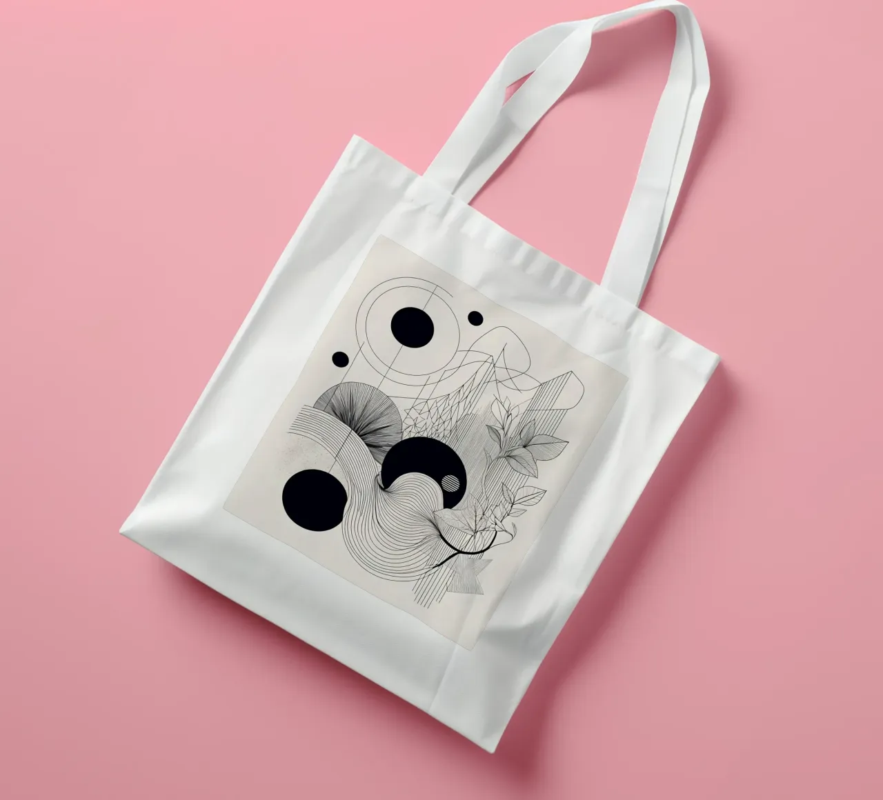 Harmonie géométrique tote bag de Artistic-shop