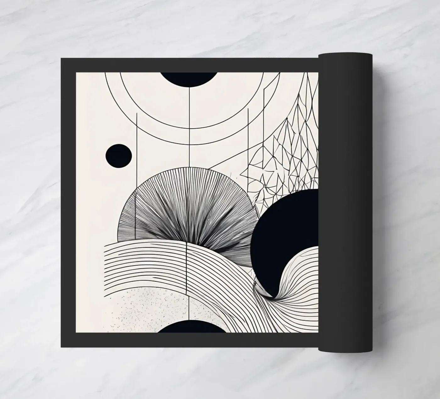 Armonia geometrica zerbino da Artistic-shop