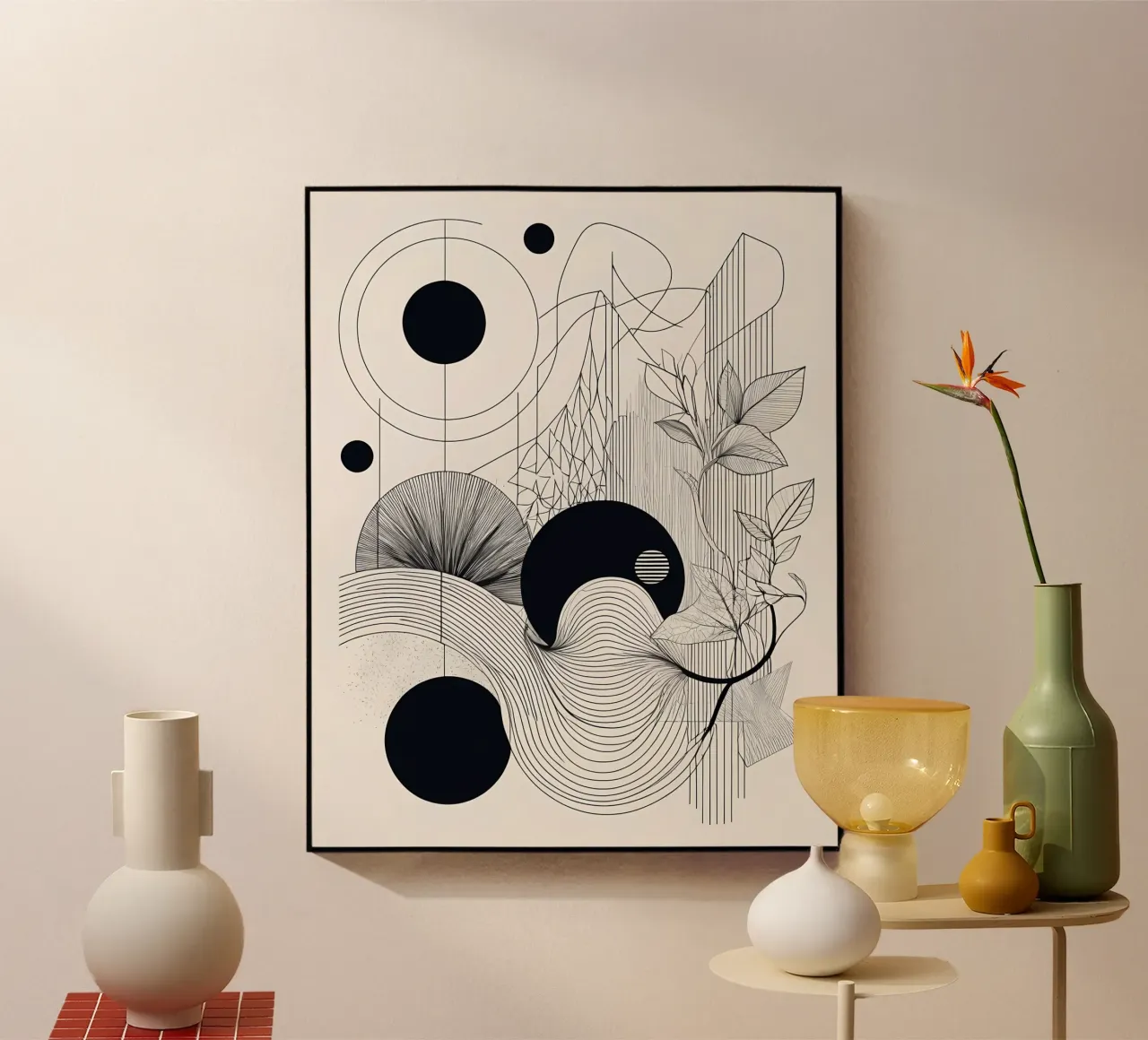 Armonia geometrica plexiglass da Artistic-shop