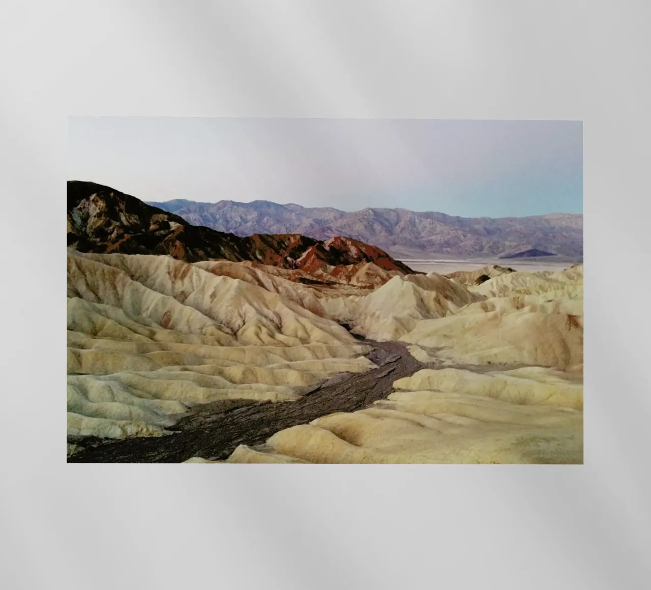 Zabriskie Point pellicola backlit da Kevin Russ