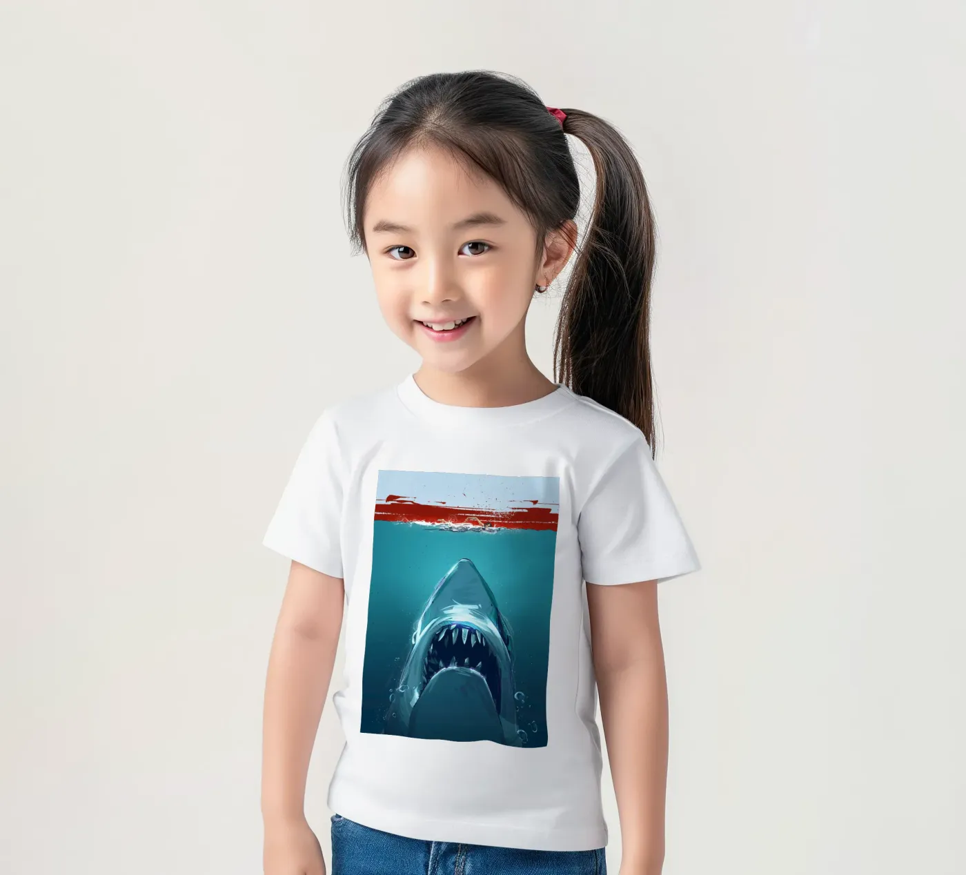 Jaws t-shirt bambini da nabakumov