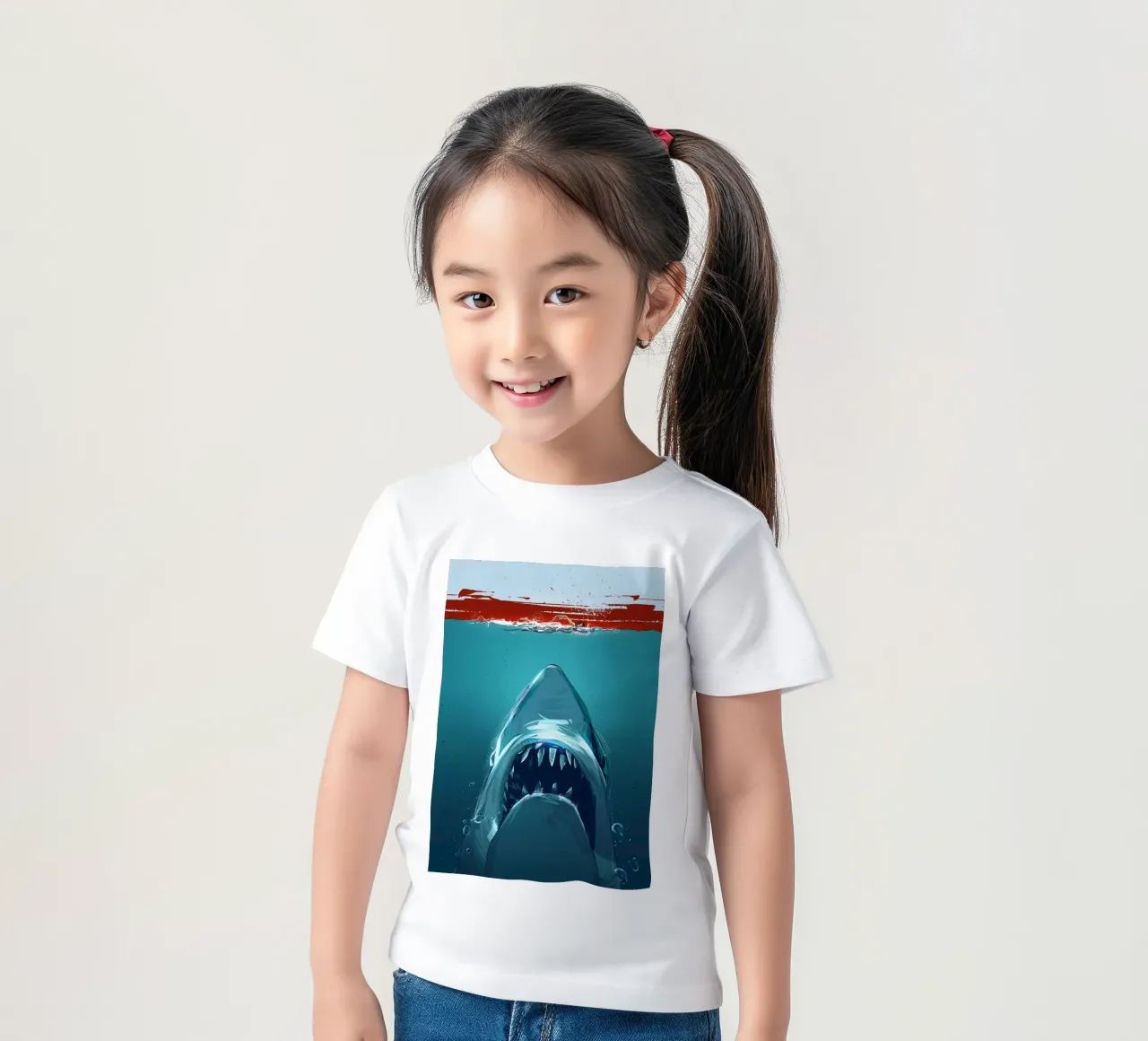 Jaws t-shirt bambini da nabakumov