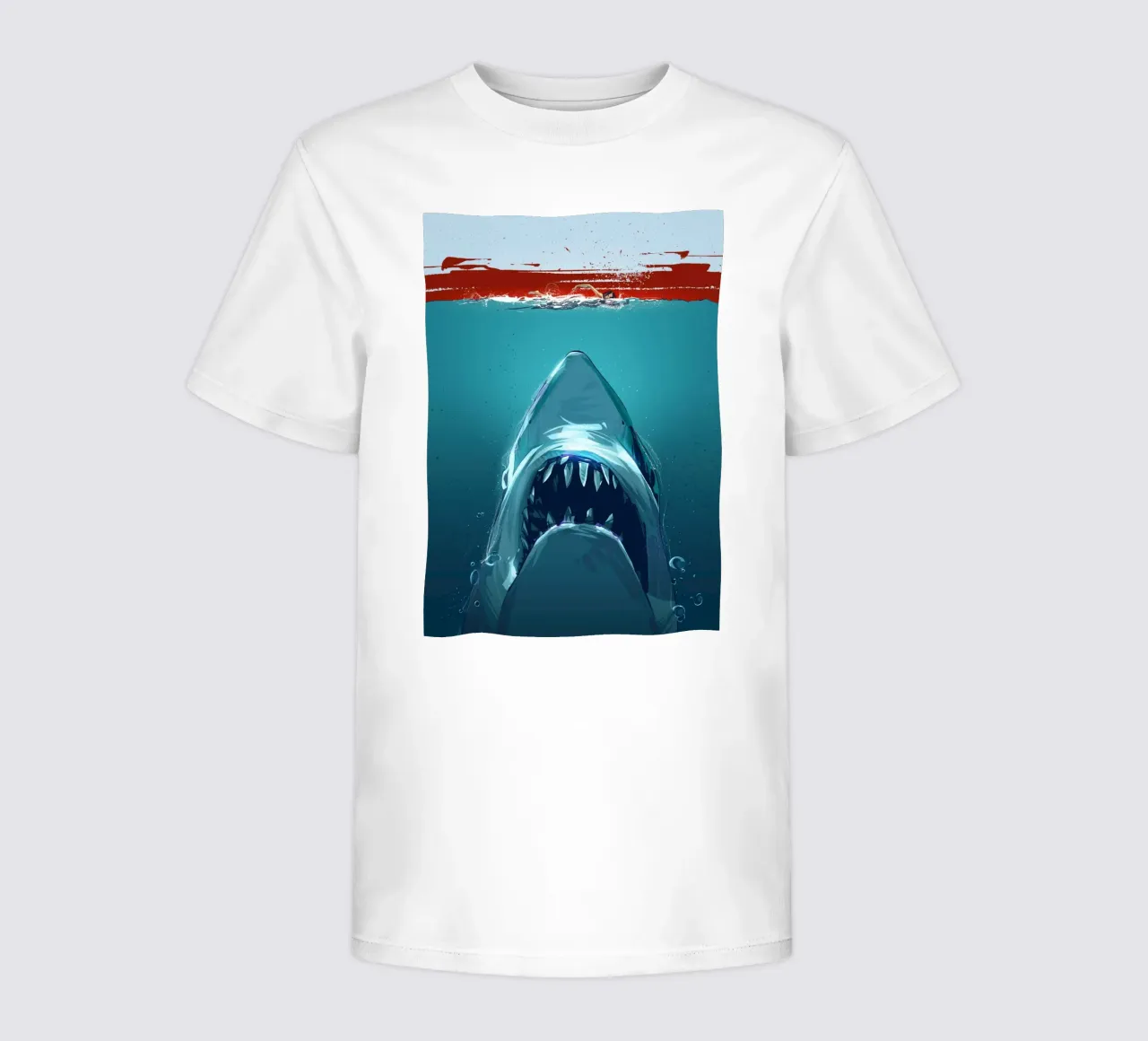Jaws t-shirt bambini da nabakumov