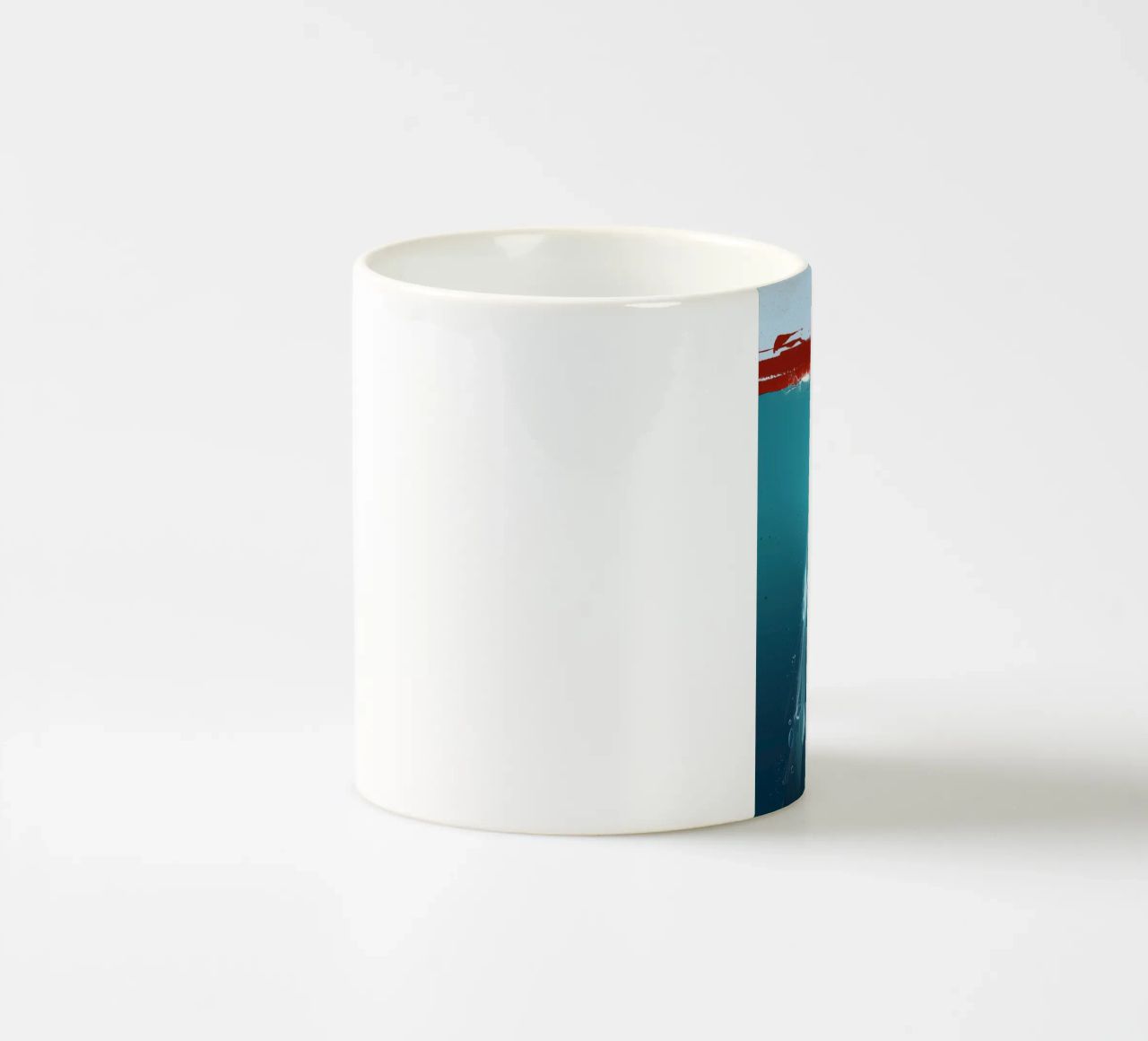 Jaws tazza in ceramica da nabakumov