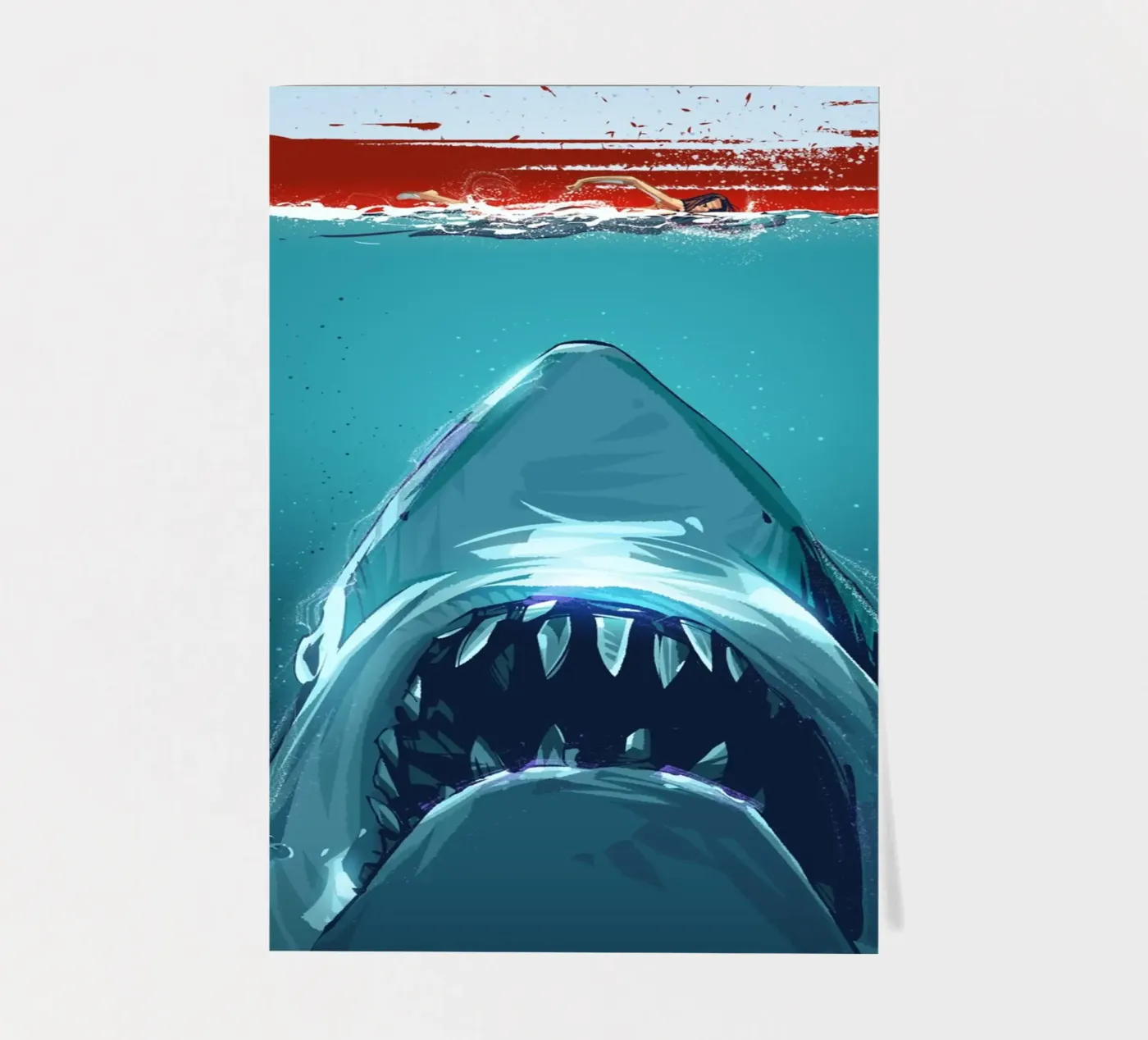 Jaws sticker sheet by nabakumov