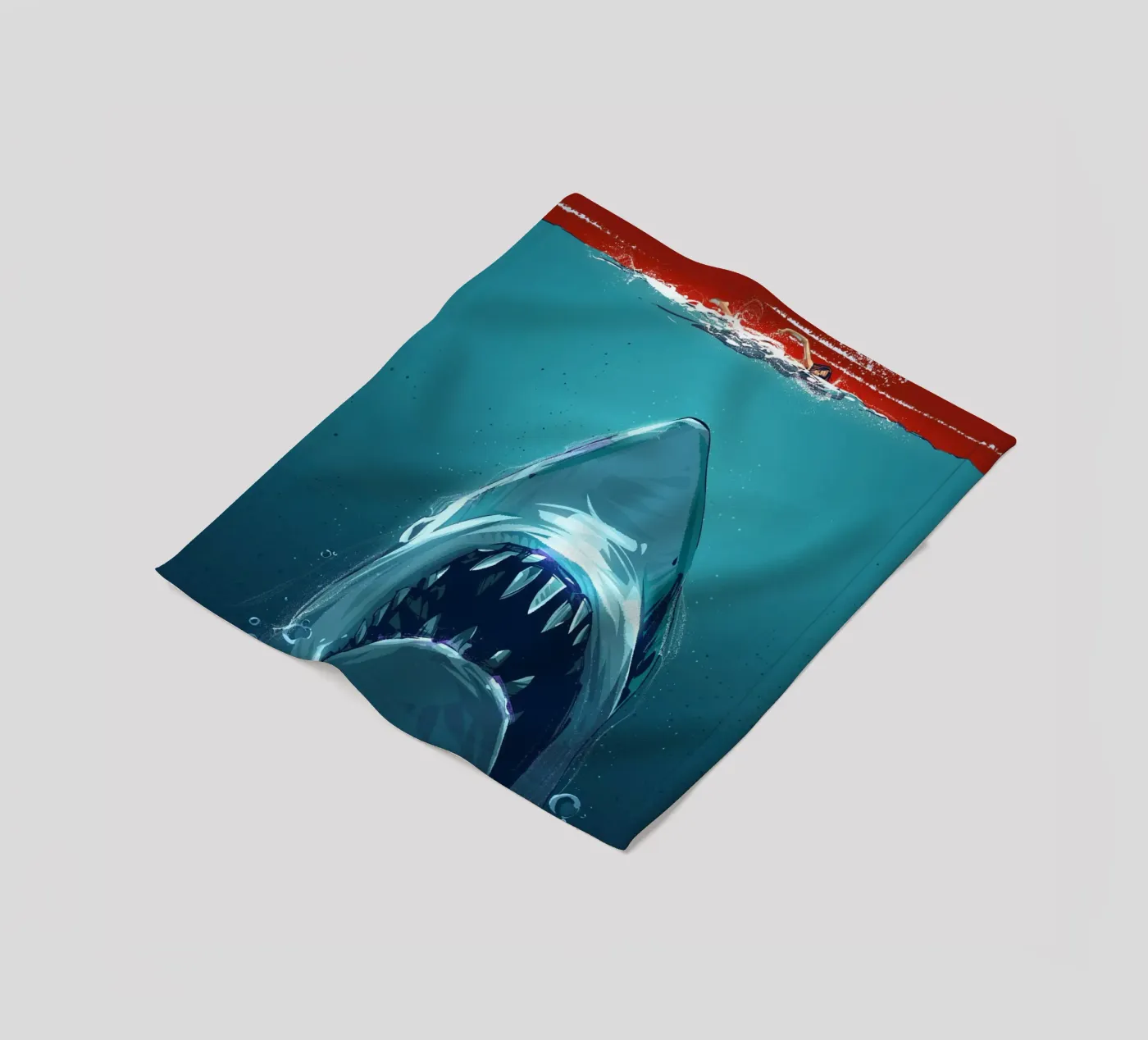 Jaws Fleecedecke von nabakumov