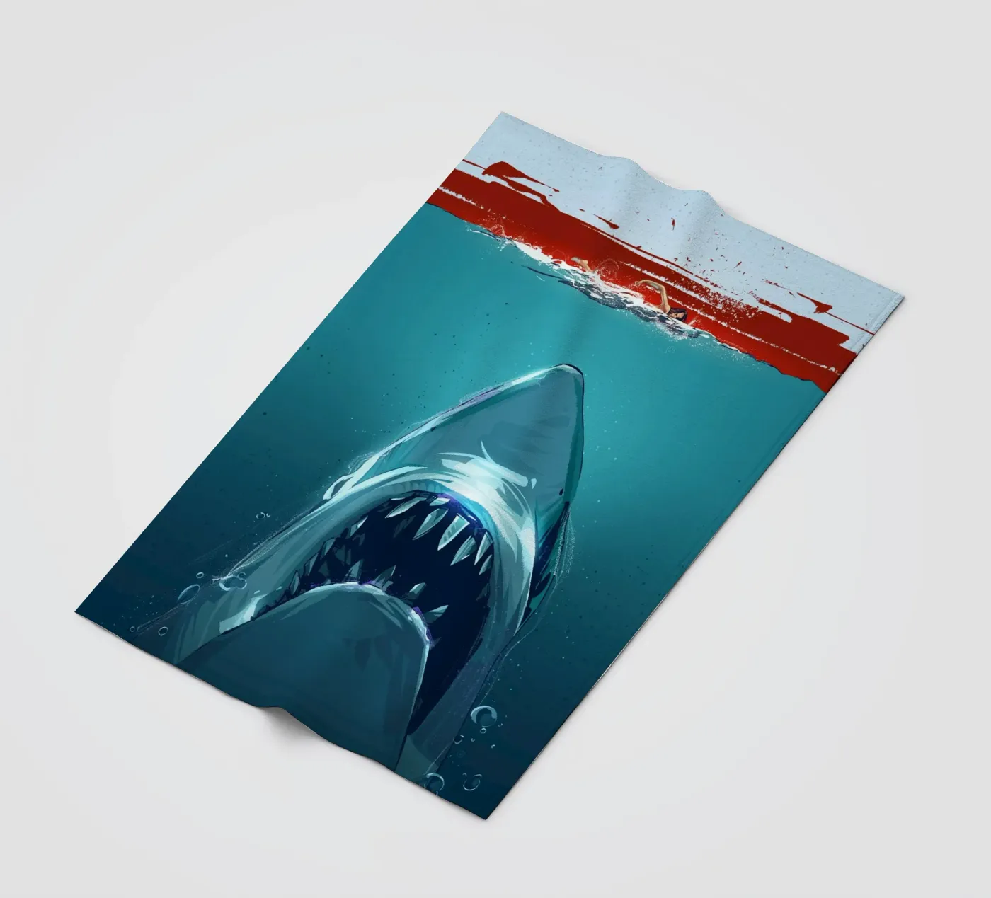 Jaws Fleecedecke von nabakumov