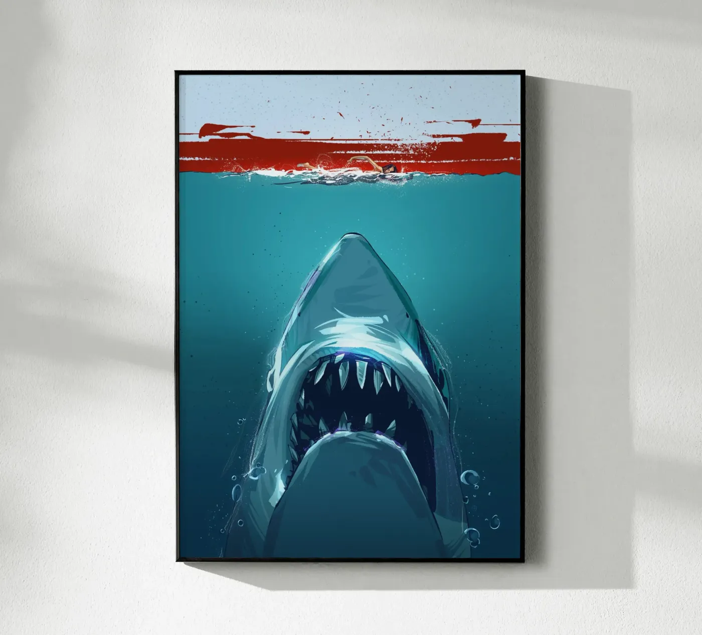 Jaws Acryl-Glas von nabakumov