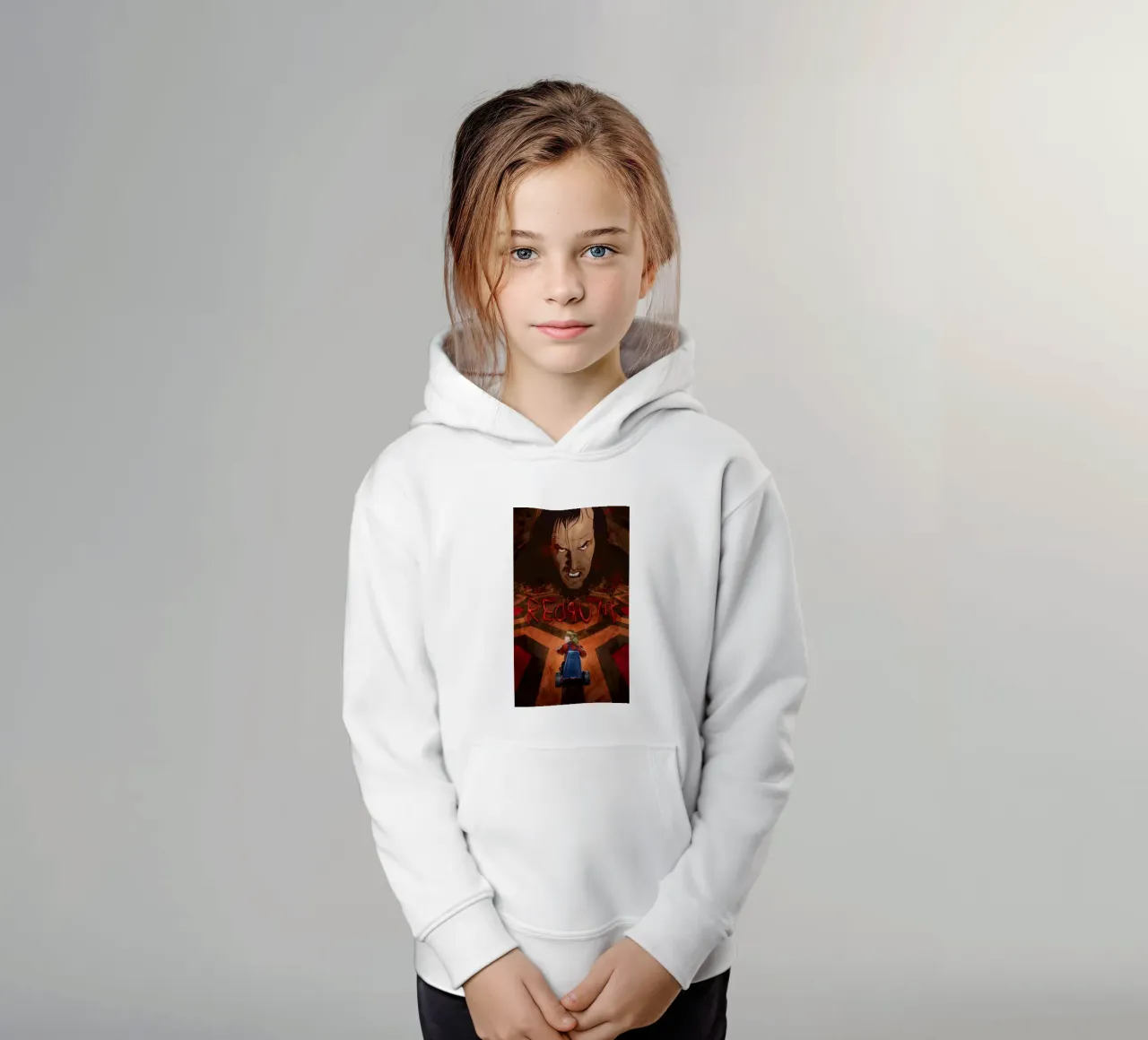 Redrum felpa bambino con cappuccio da nabakumov