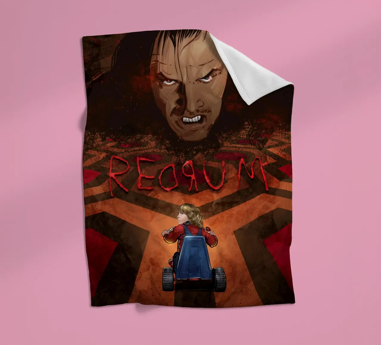 Redrum Fleecedecke von nabakumov