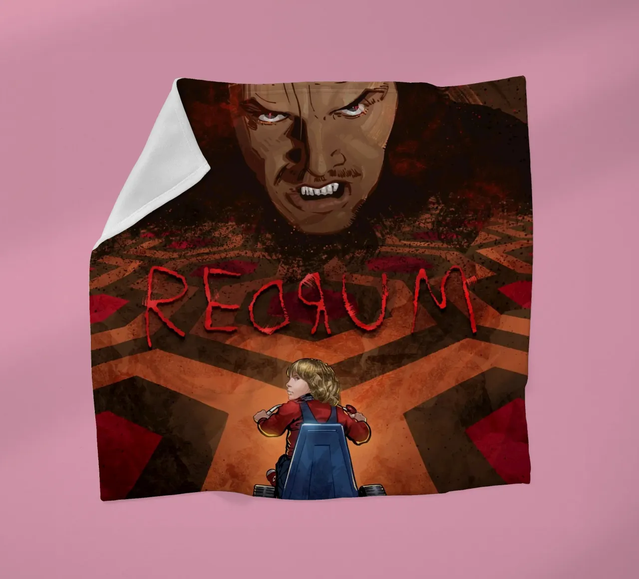 Redrum Fleecedecke von nabakumov