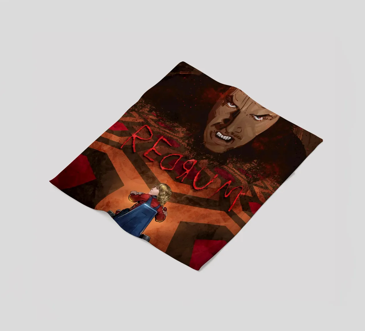 Redrum Fleecedecke von nabakumov