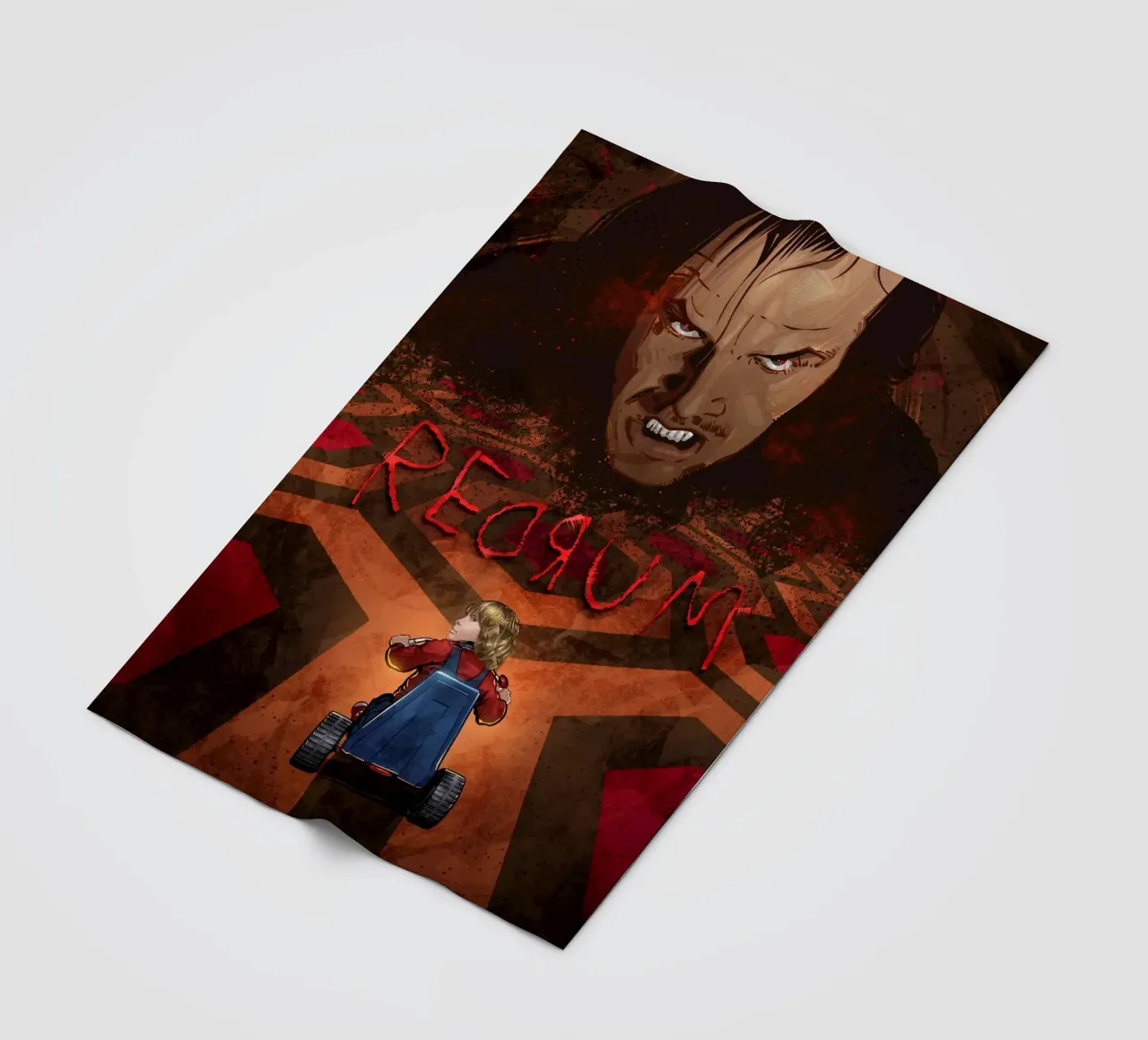 Redrum Fleecedecke von nabakumov