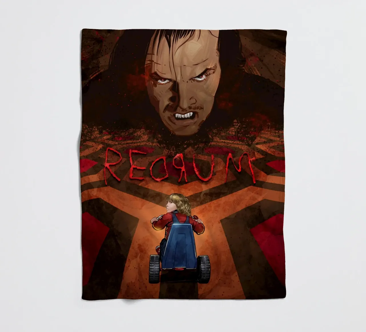 Redrum Fleecedecke von nabakumov