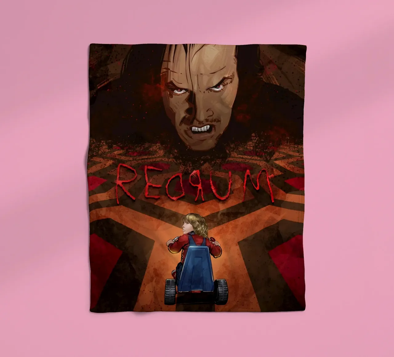 Redrum Fleecedecke von nabakumov