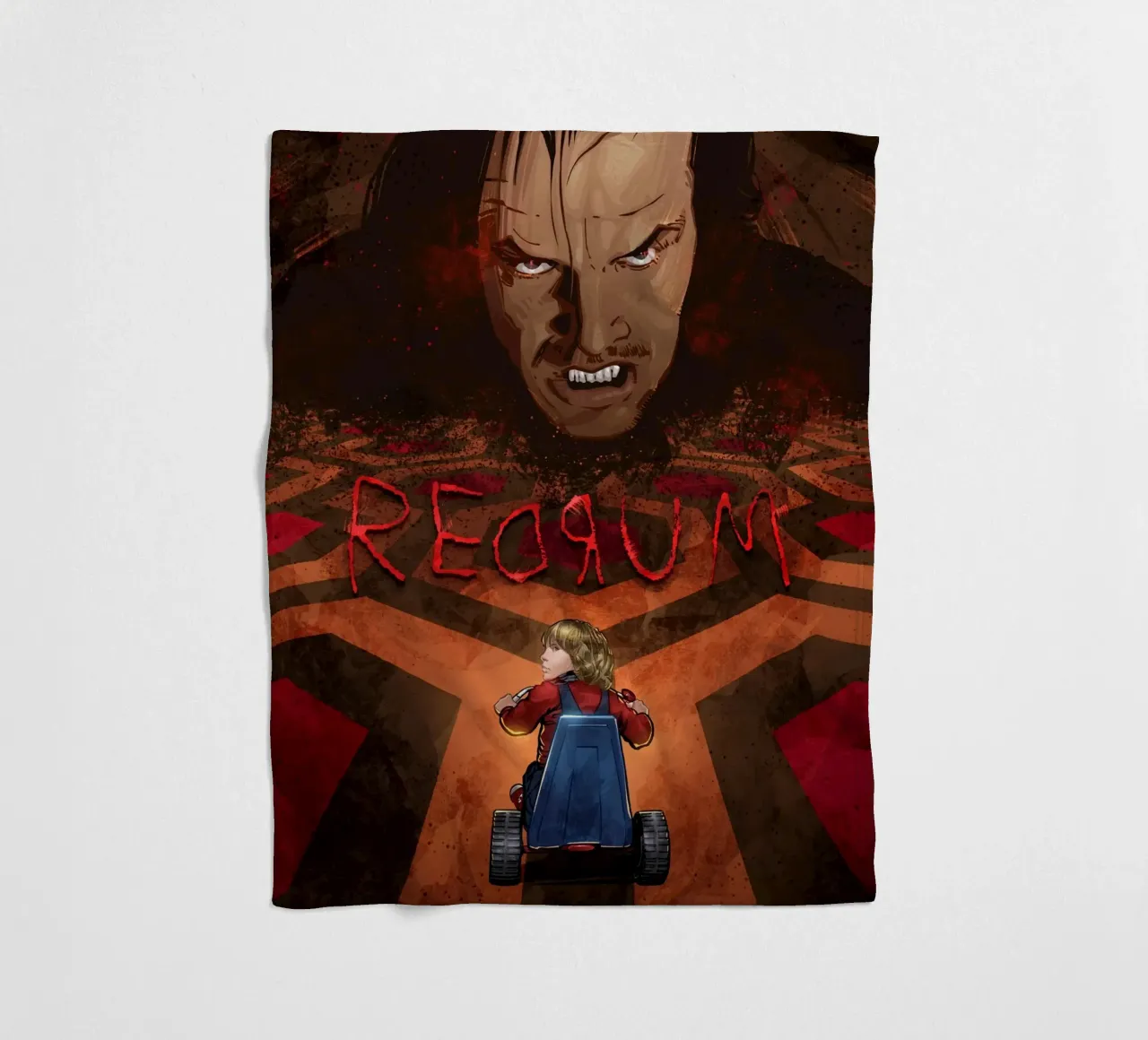 Redrum Fleecedecke von nabakumov