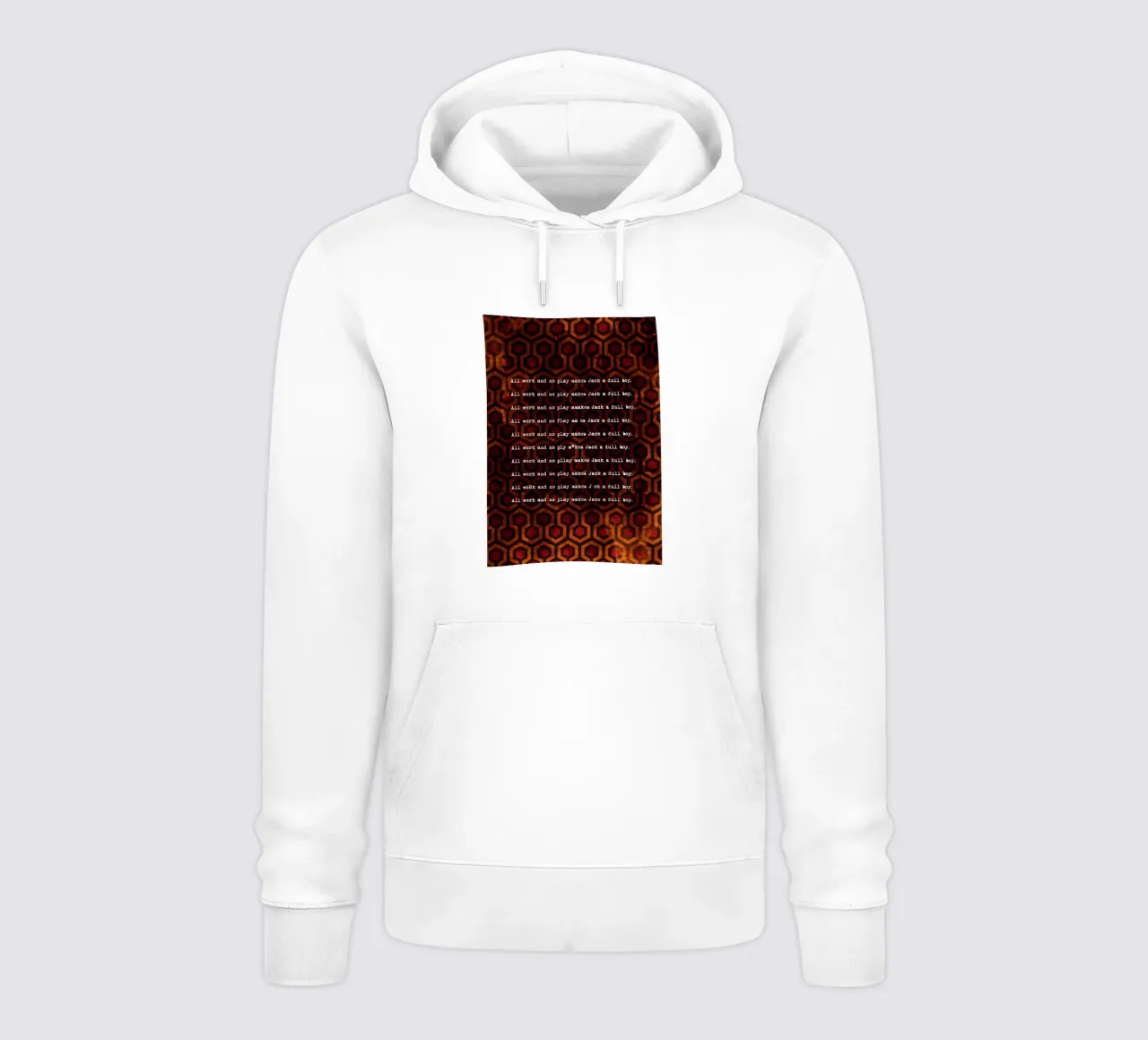 Jack's Typewriter felpa con cappuccio da nabakumov