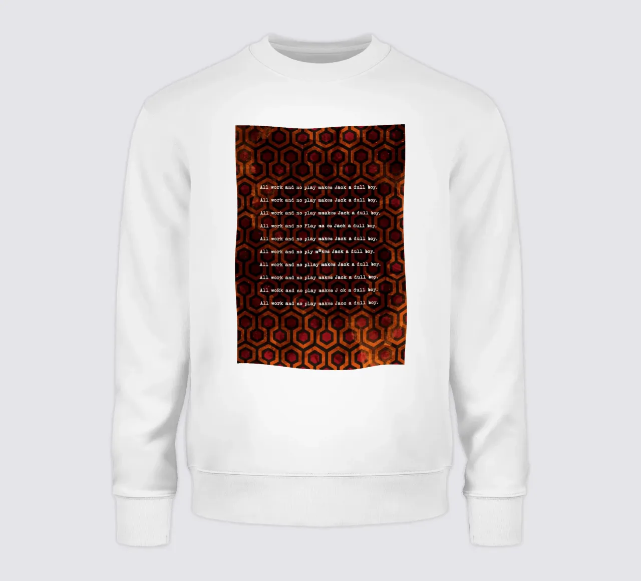 Jack's Typewriter sweatshirt van nabakumov