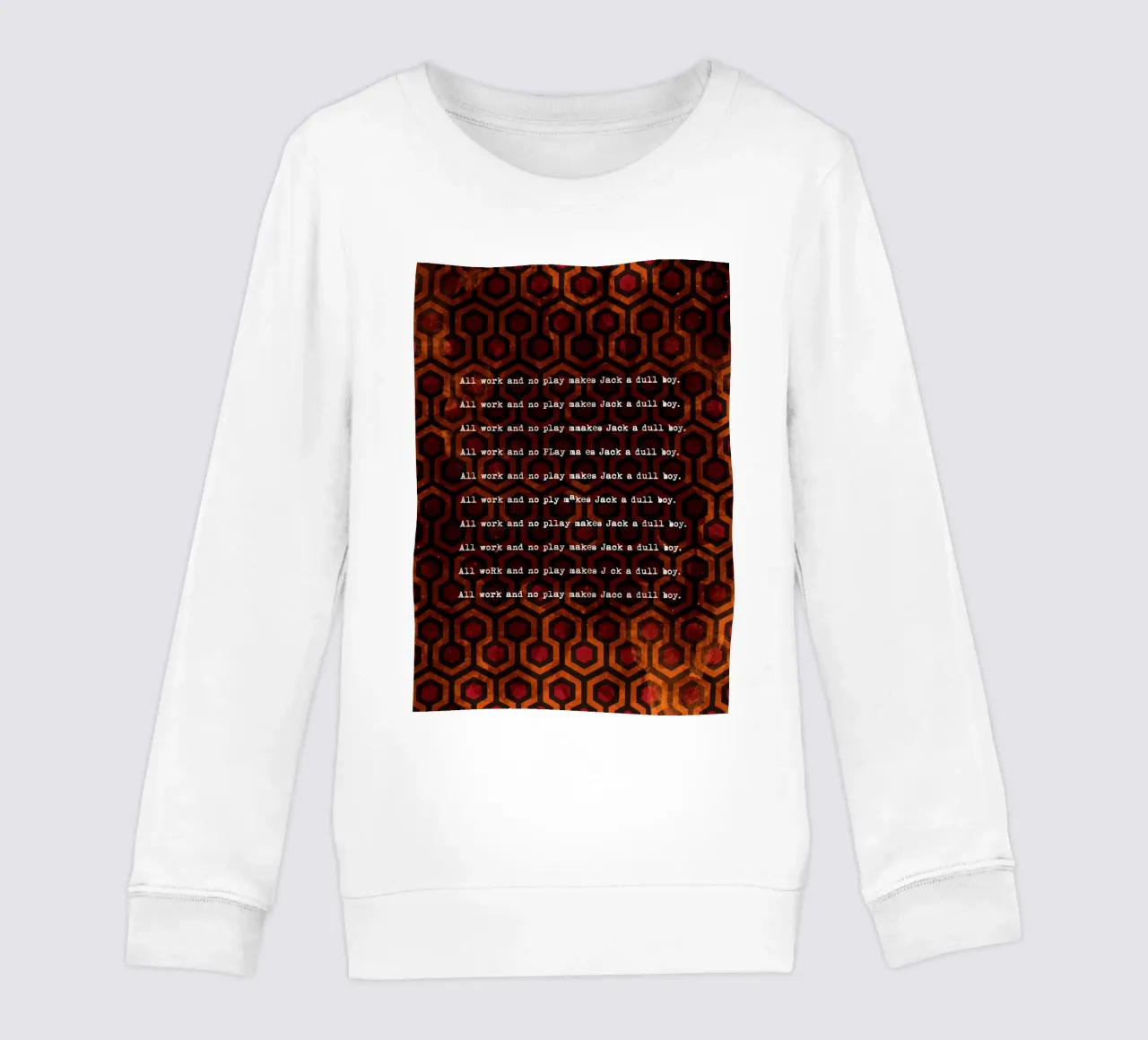 Jack's Typewriter felpa bambino da nabakumov