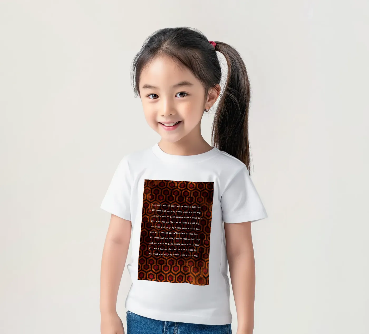 Jack's Typewriter t-shirt bambini da nabakumov