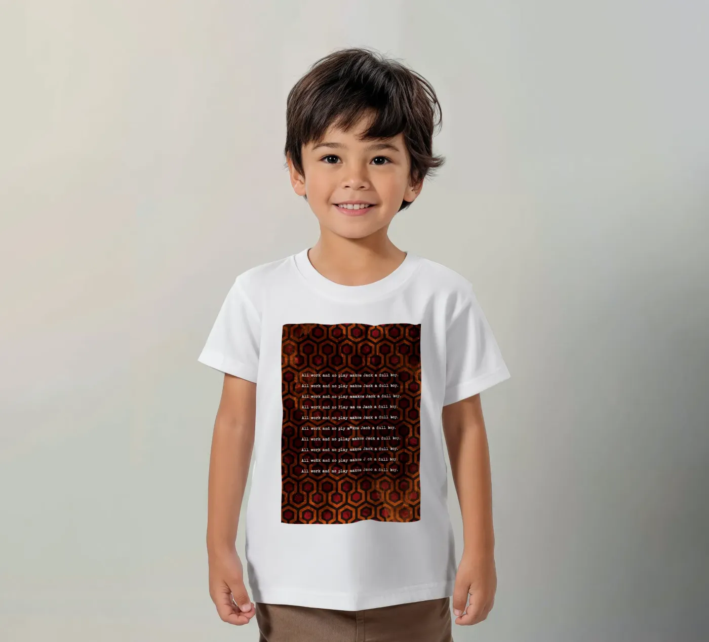 Jack's Typewriter t-shirt bambini da nabakumov