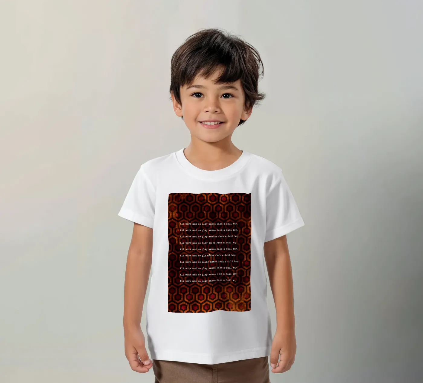 Jack's Typewriter t-shirt bambini da nabakumov