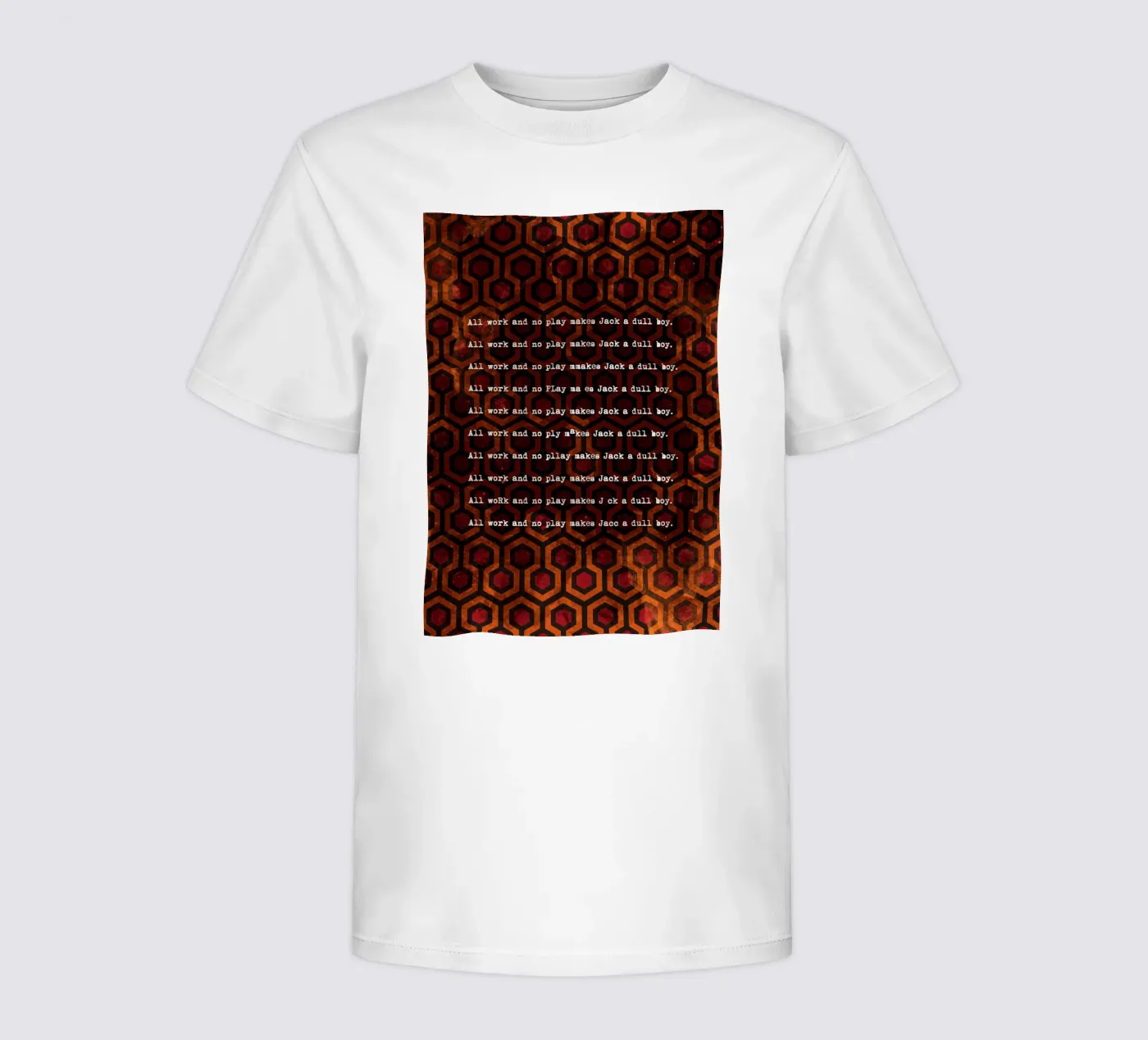 Jack's Typewriter t-shirt bambini da nabakumov