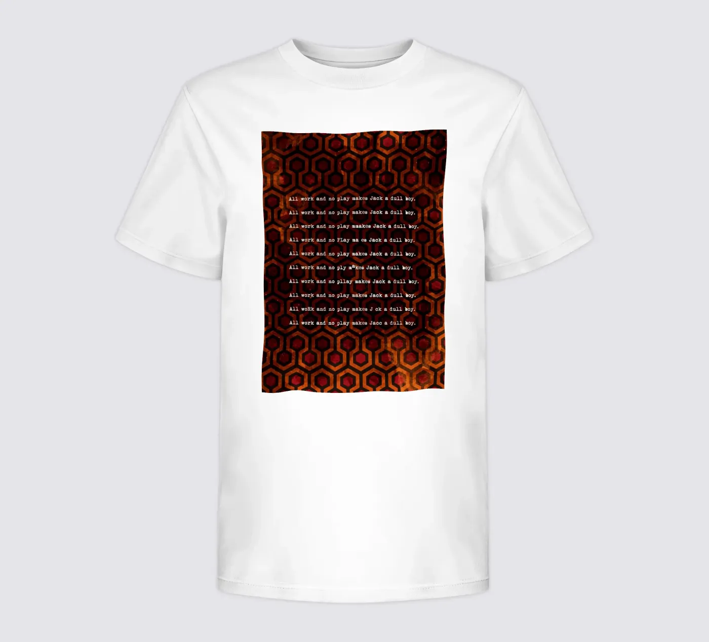 Jack's Typewriter t-shirt bambini da nabakumov