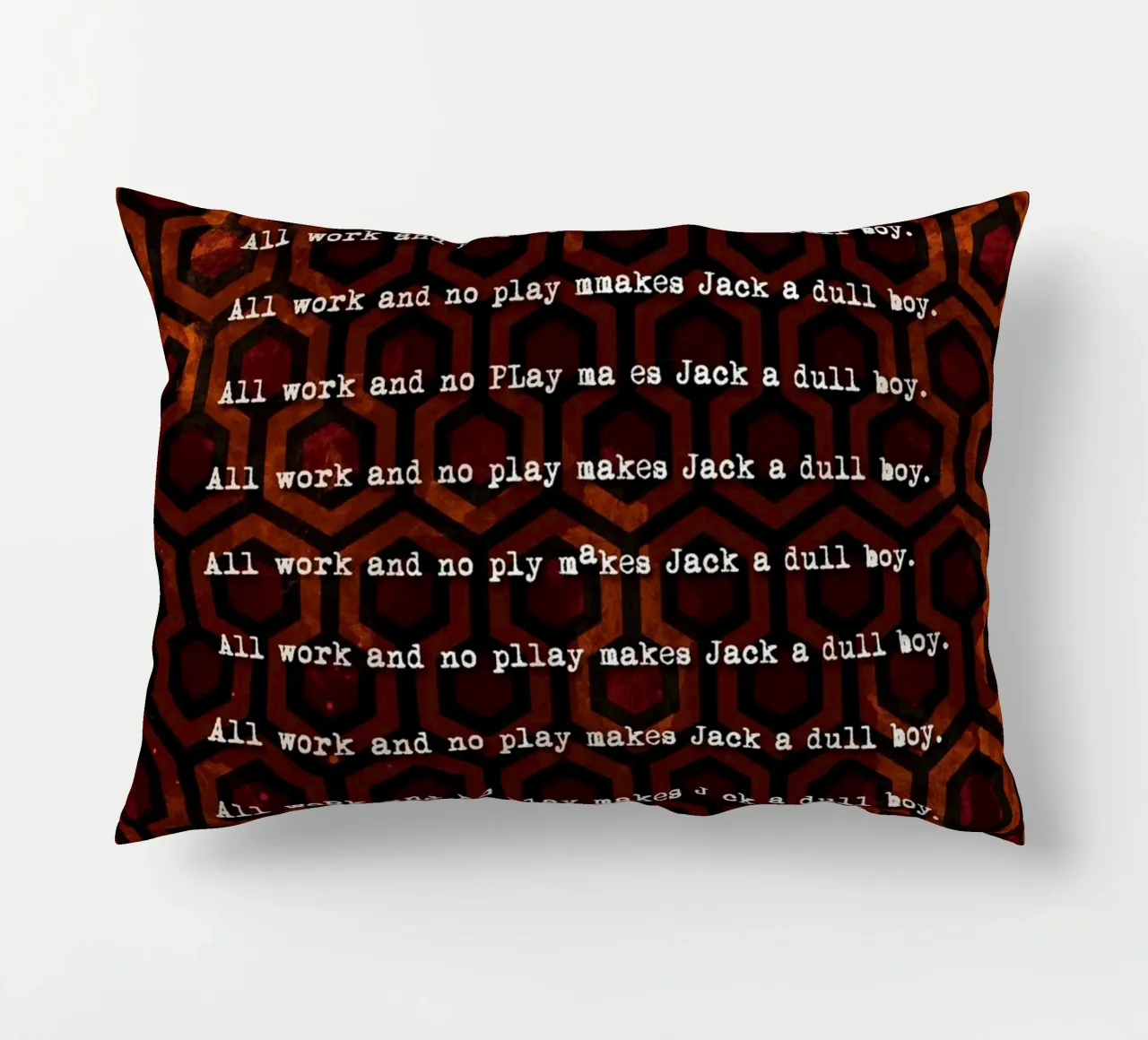 Jack's Typewriter cuscino da nabakumov