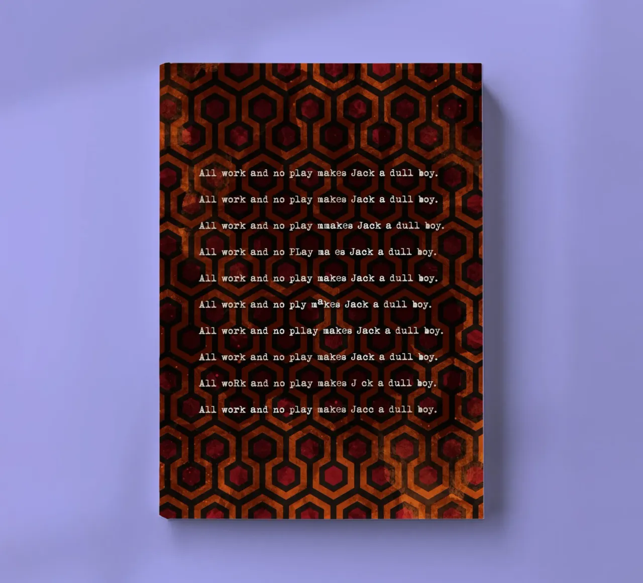 Jack's Typewriter notebook by nabakumov