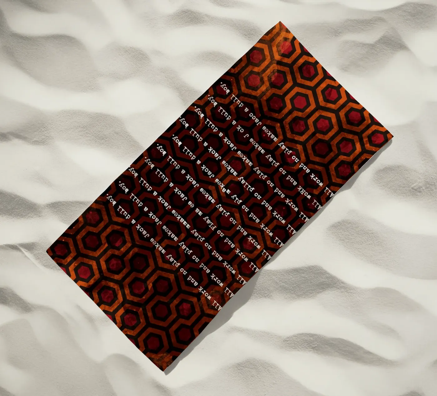 Jack's Typewriter beach towel by nabakumov