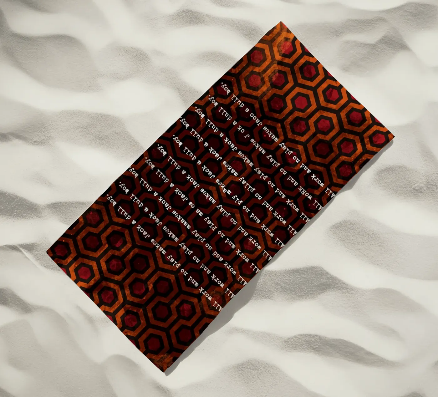 Jack's Typewriter serviette de plage de nabakumov