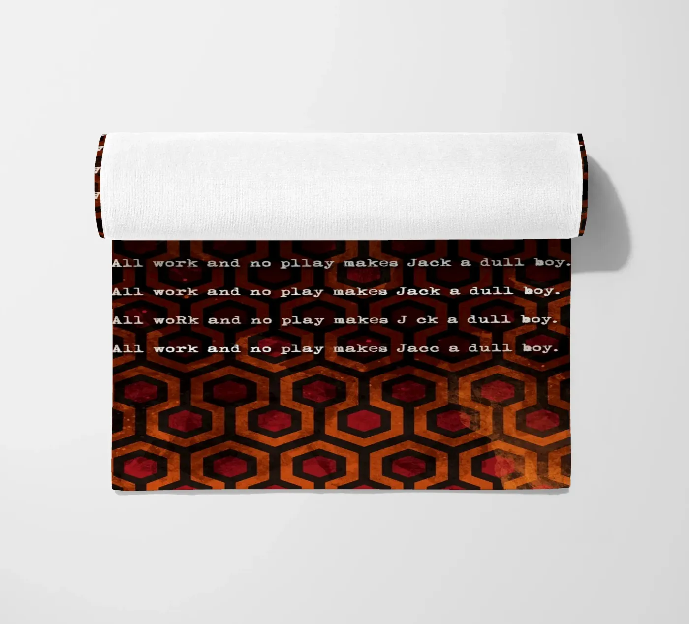 Jack's Typewriter beach towel by nabakumov