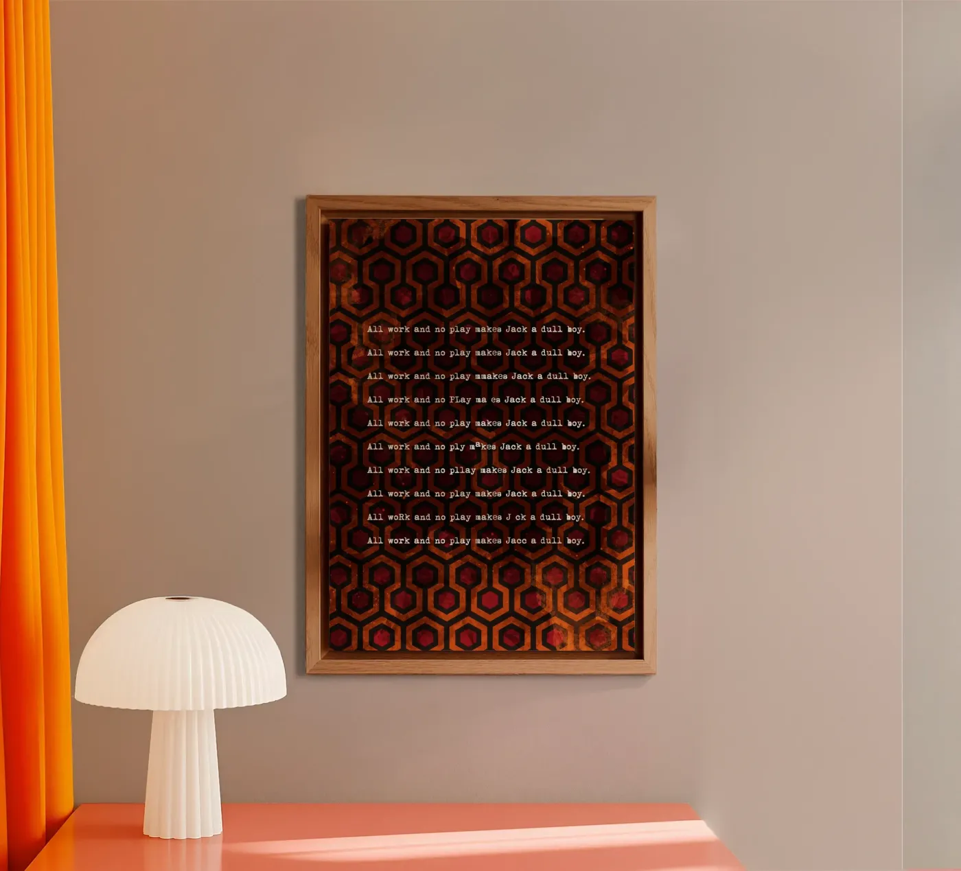 Jack's Typewriter alluminio dibond da nabakumov