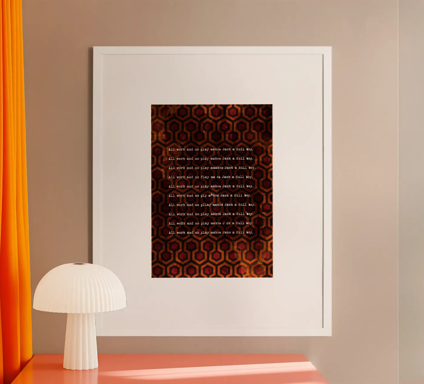 Jack's Typewriter poster de nabakumov