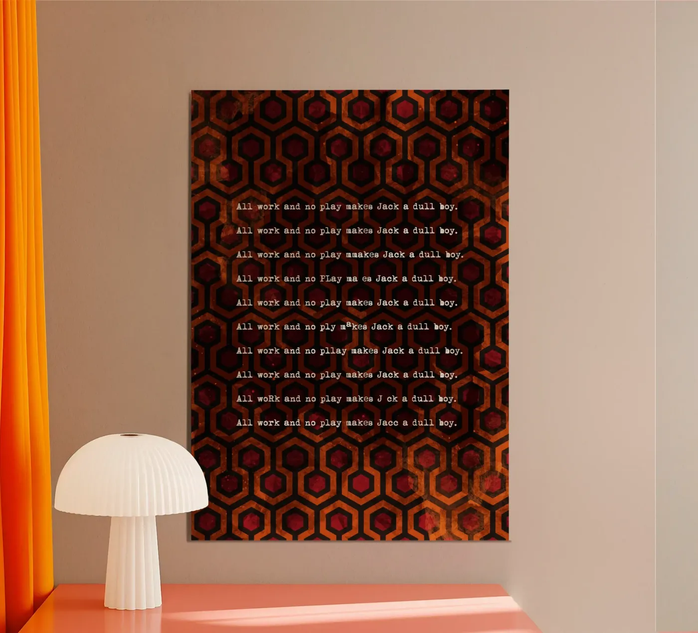 Jack's Typewriter poster de nabakumov