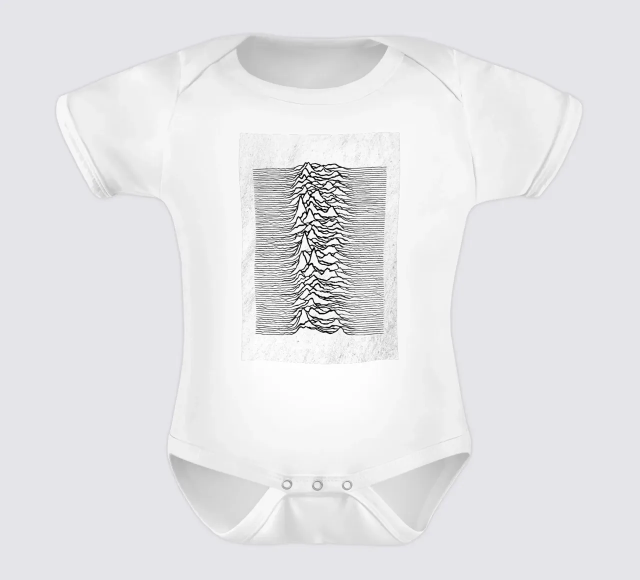 Unknown Pleasures body neonato maniche corte da nabakumov