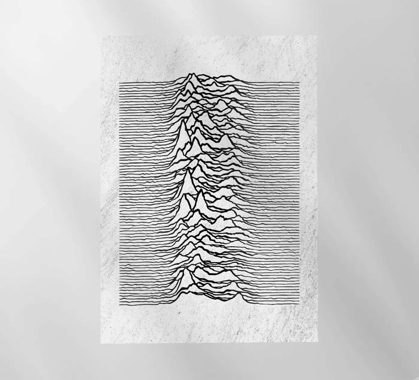 Unknown Pleasures pellicola backlit da nabakumov