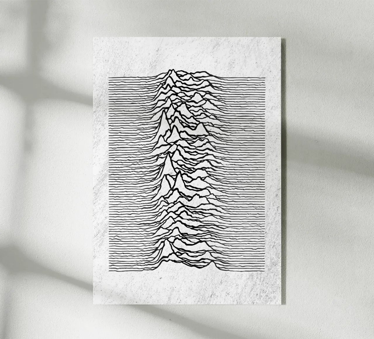 Unknown Pleasures plexiglass da nabakumov