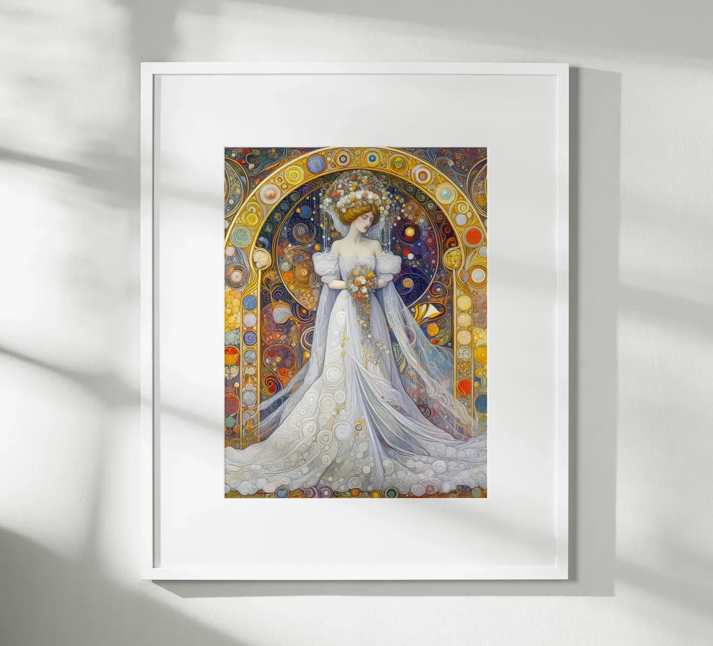 La sposa poster da Art-Nouveau-Dsg