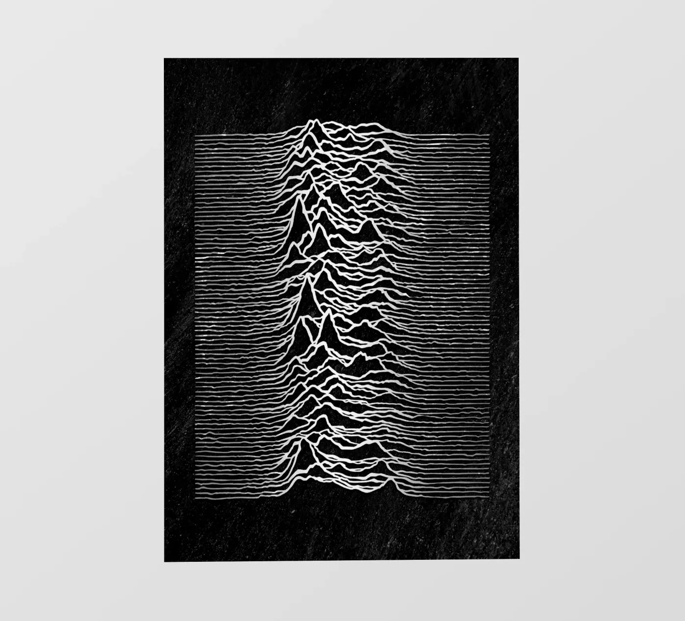 Unknown Pleasures pellicola backlit da nabakumov
