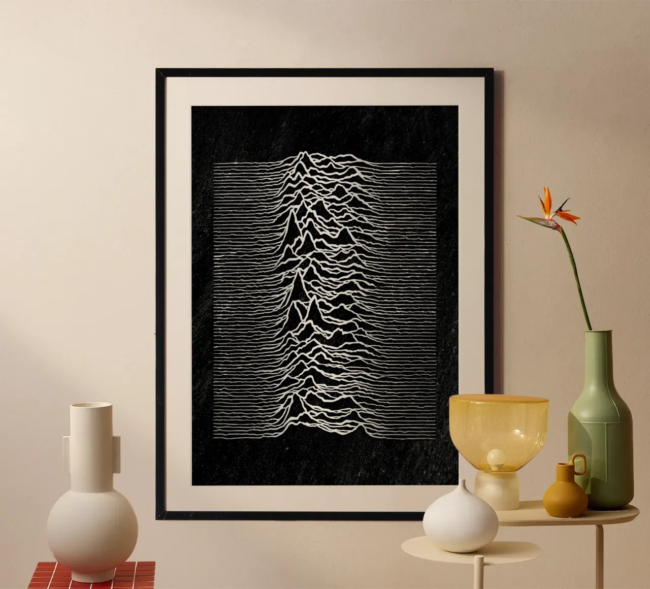 Unknown Pleasures poster da nabakumov
