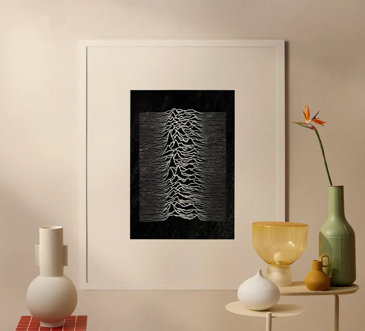Unknown Pleasures poster da nabakumov