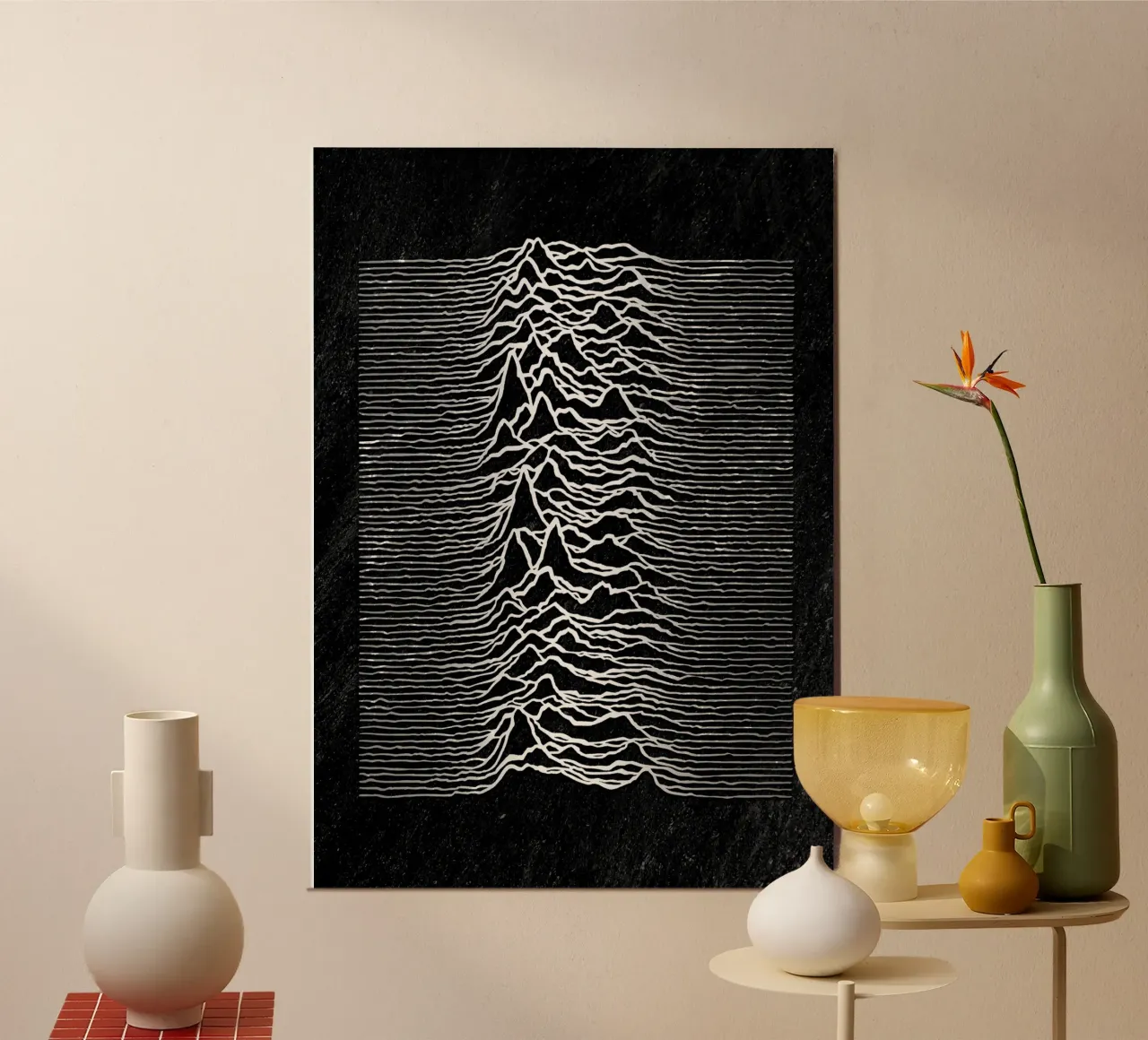Unknown Pleasures poster da nabakumov