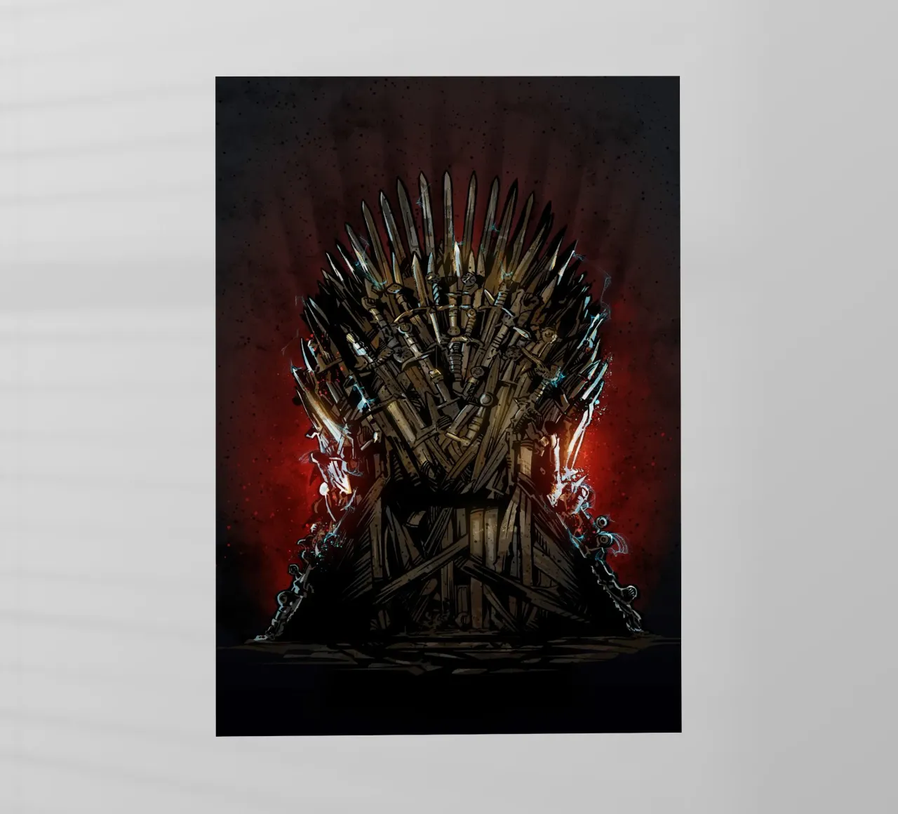 The Iron Throne pellicola backlit da nabakumov