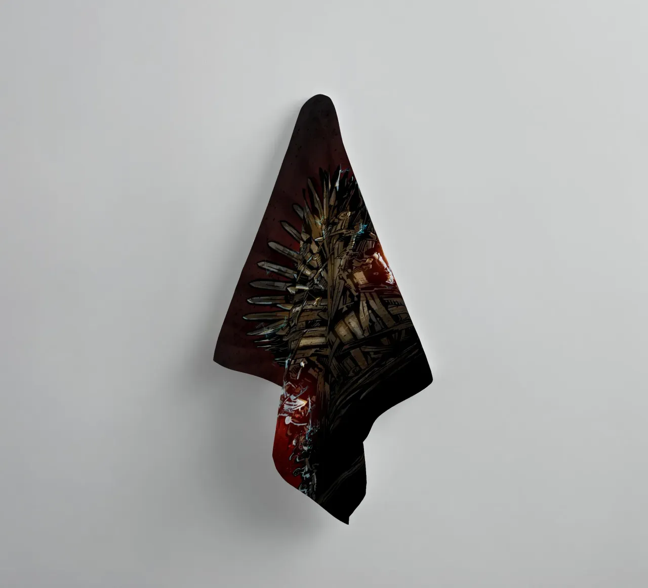 The Iron Throne towel by nabakumov