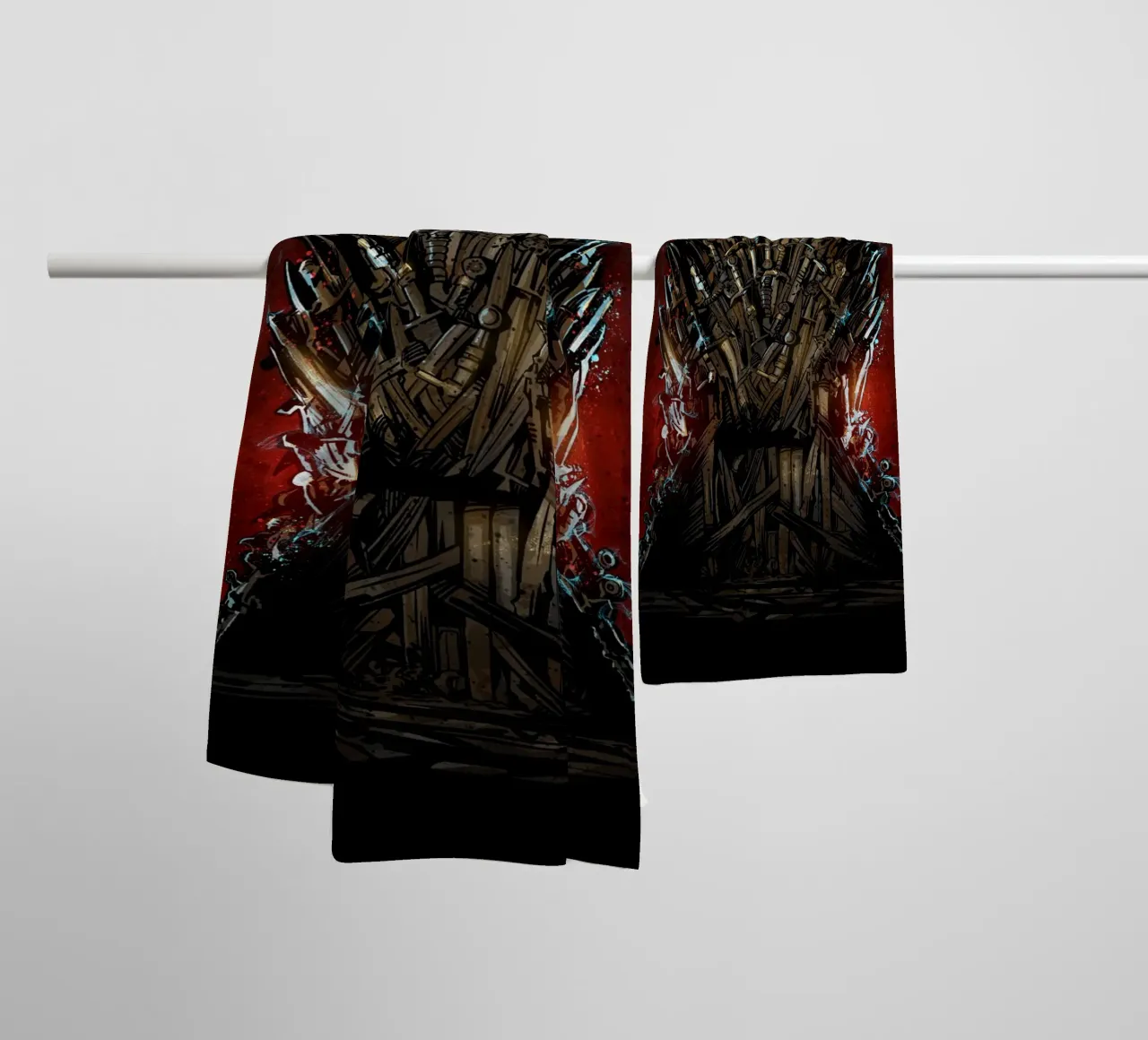 The Iron Throne towel by nabakumov