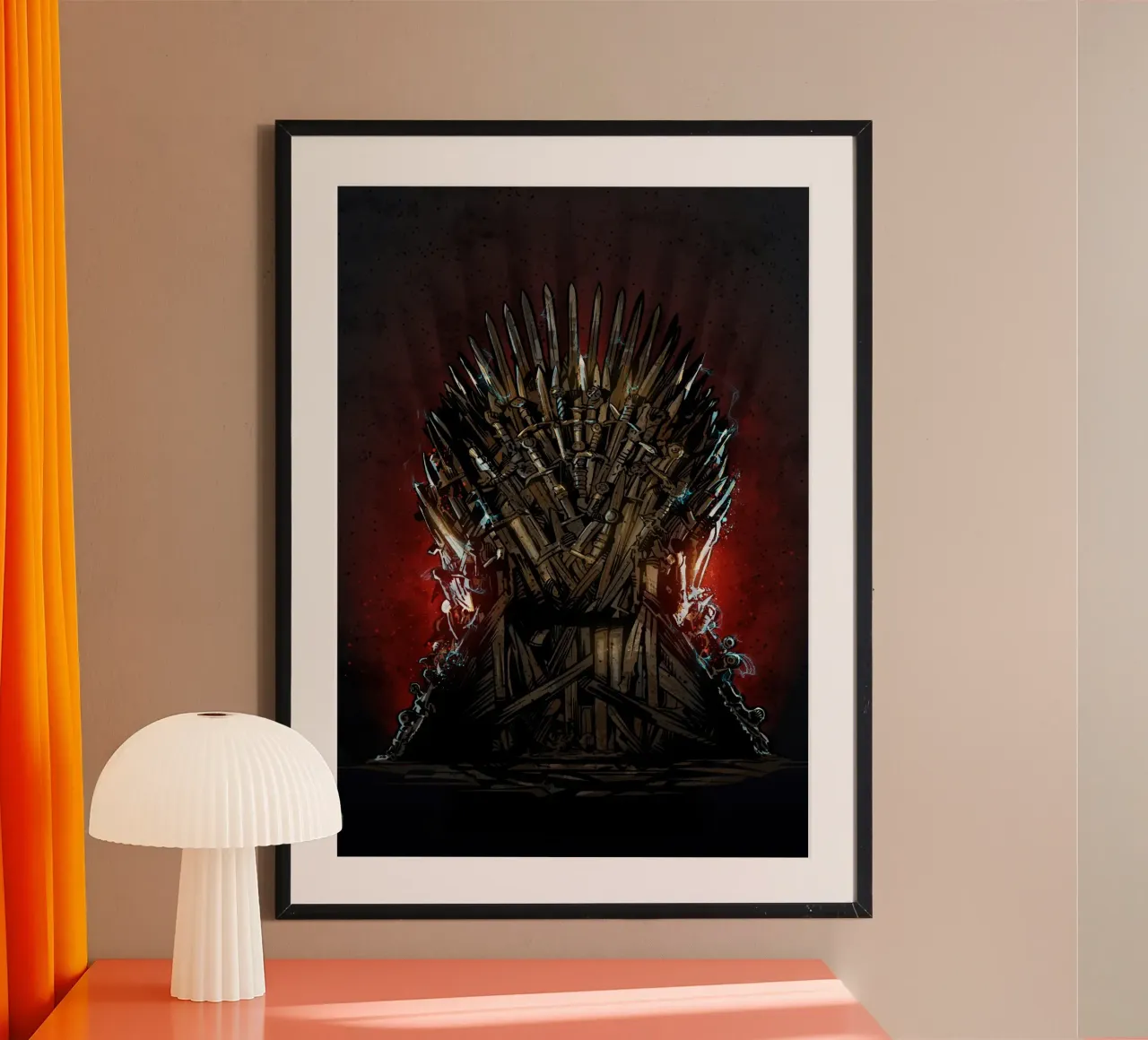 The Iron Throne carta hahnemühle da nabakumov
